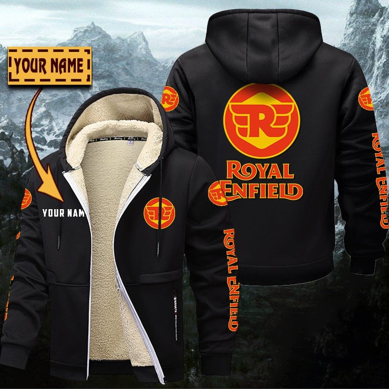 Royal Enfield Gefütterte Kapuzenjacke – Bild 3