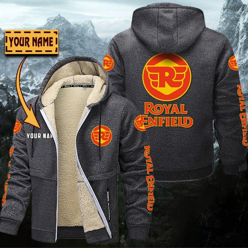 Royal Enfield Gefütterte Kapuzenjacke – Bild 5