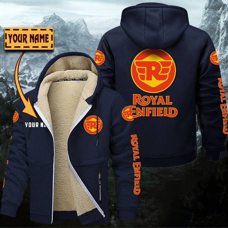 Royal Enfield Gefütterte Kapuzenjacke – Bild 7