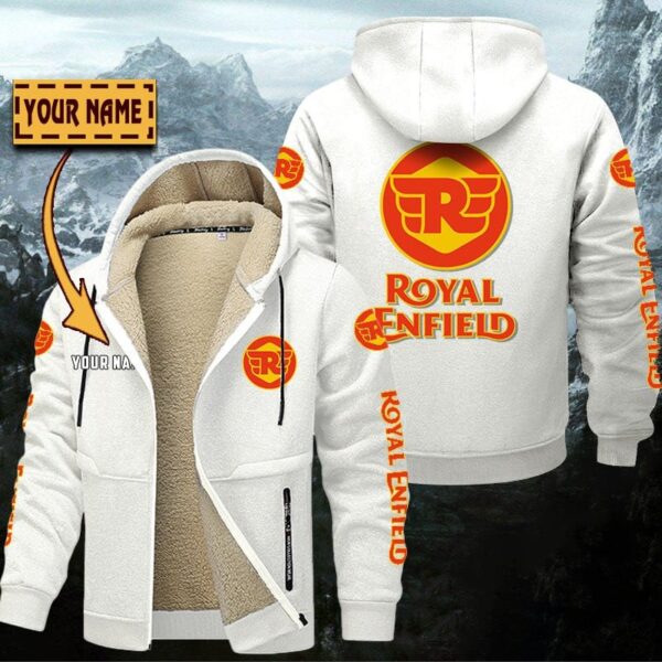 Royal Enfield Gefütterte Kapuzenjacke