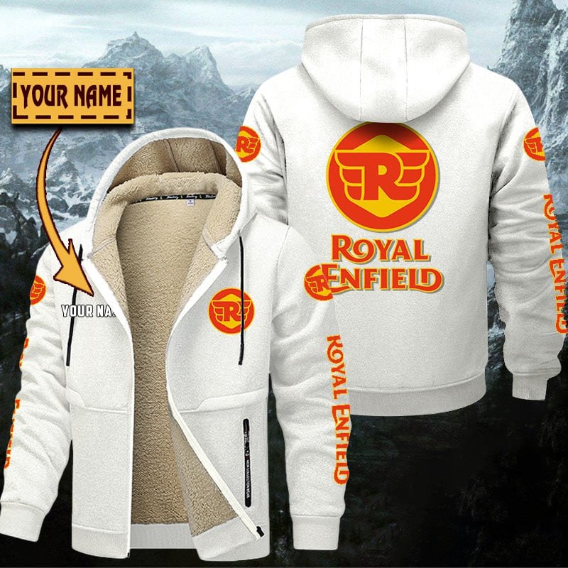 Royal Enfield Gefütterte Kapuzenjacke