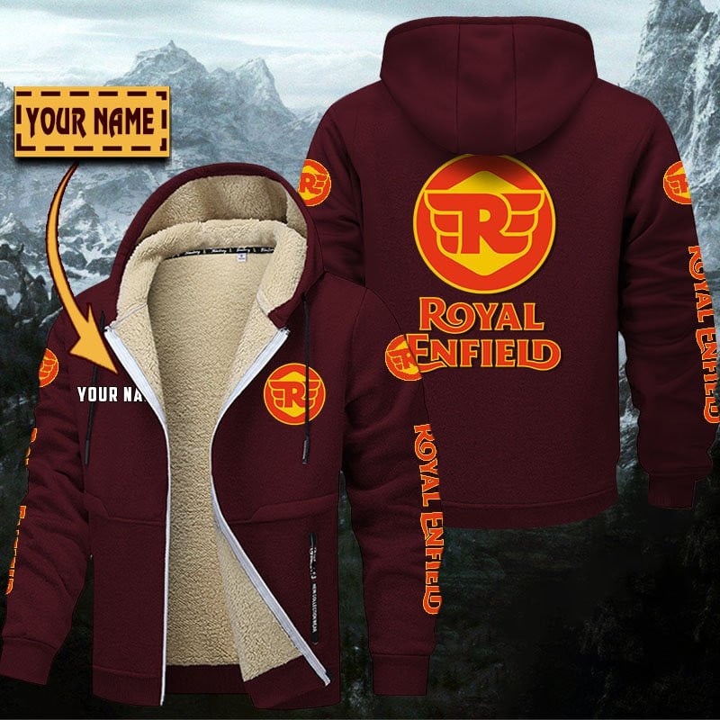Royal Enfield Gefütterte Kapuzenjacke – Bild 9