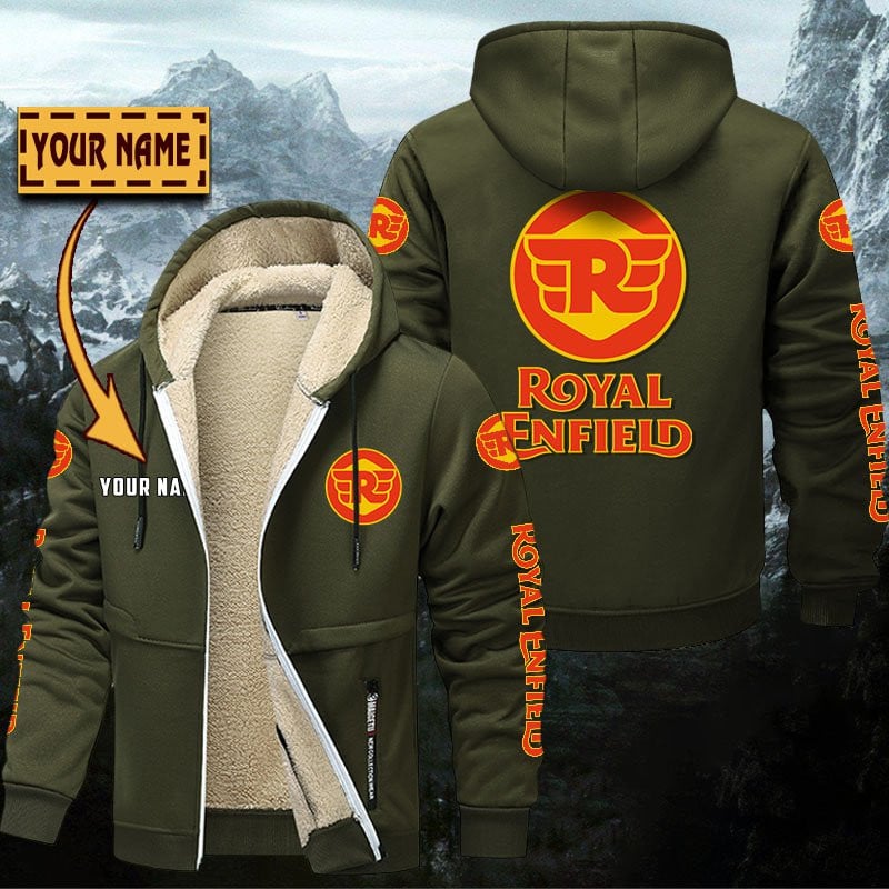 Royal Enfield Gefütterte Kapuzenjacke – Bild 2