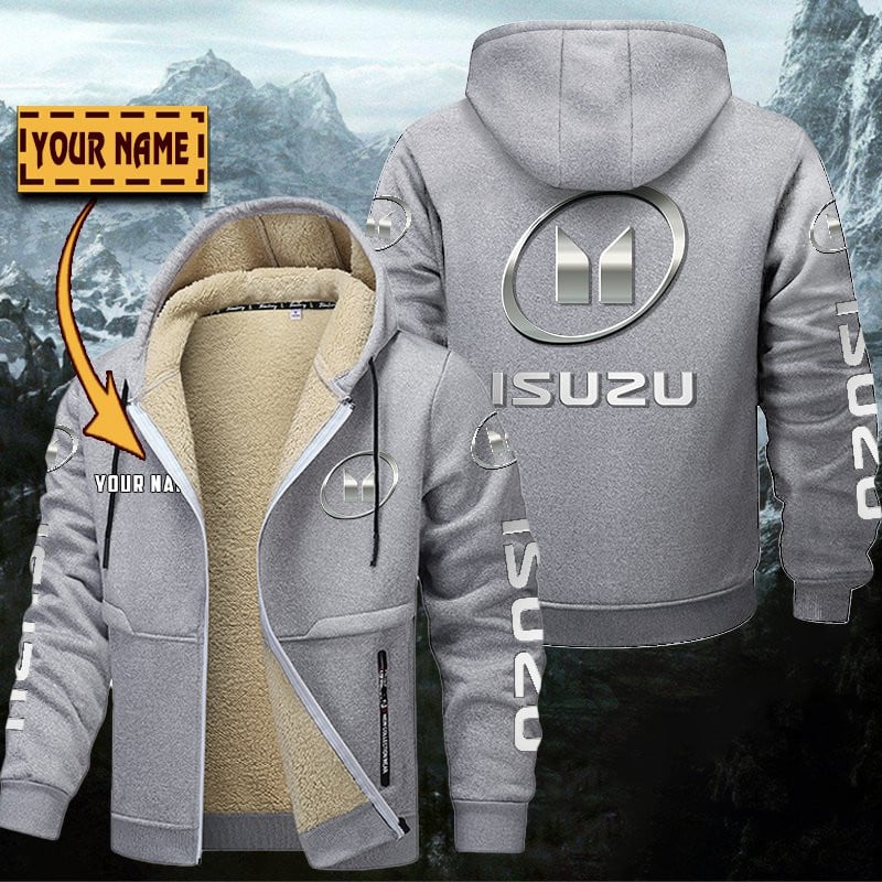 Isuzu Gefütterte Kapuzenjacke – Bild 5
