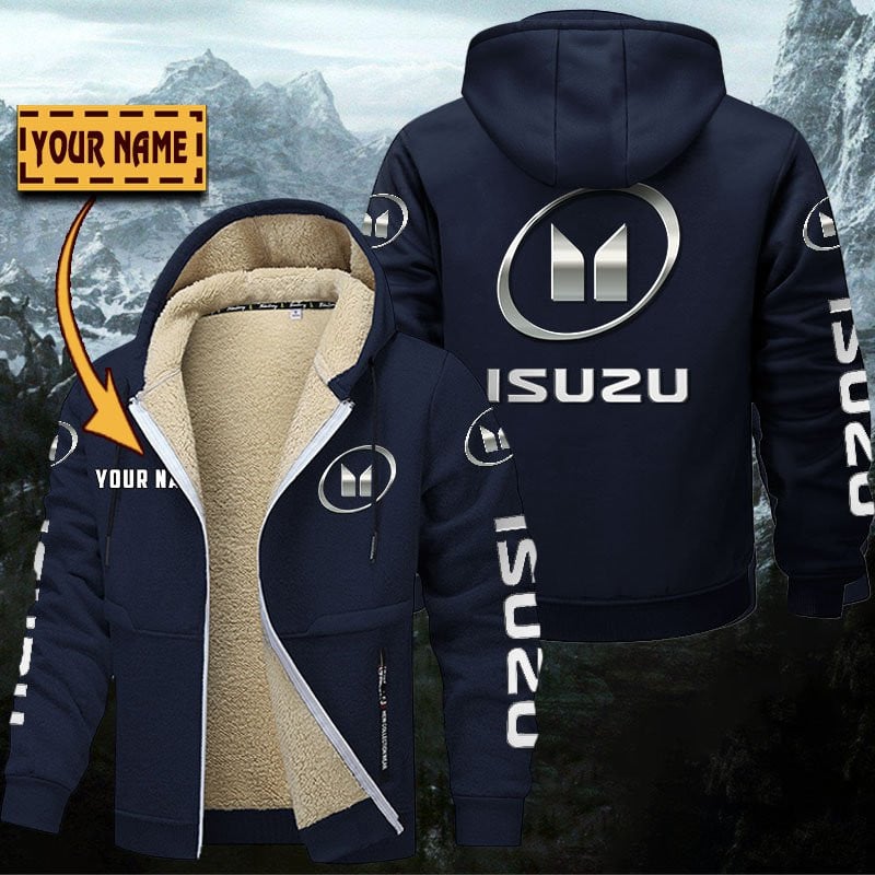 Isuzu Gefütterte Kapuzenjacke – Bild 6