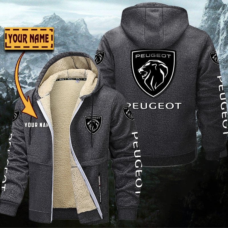 Peugeot Gefütterte Kapuzenjacke – Bild 4
