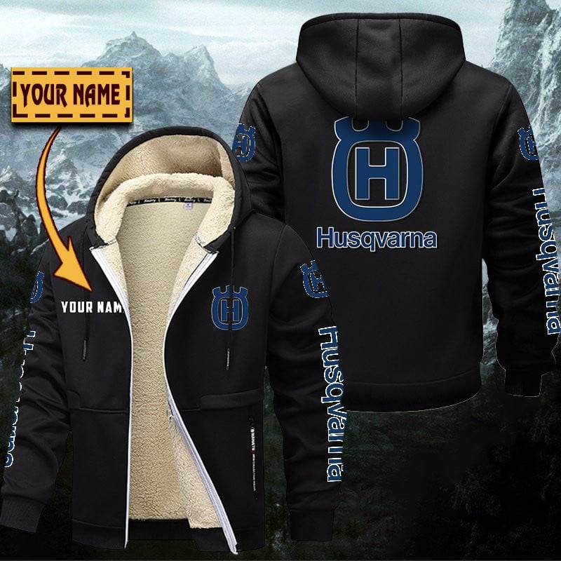 Husqvarna Motorcycles Gefütterte Kapuzenjacke – Bild 3