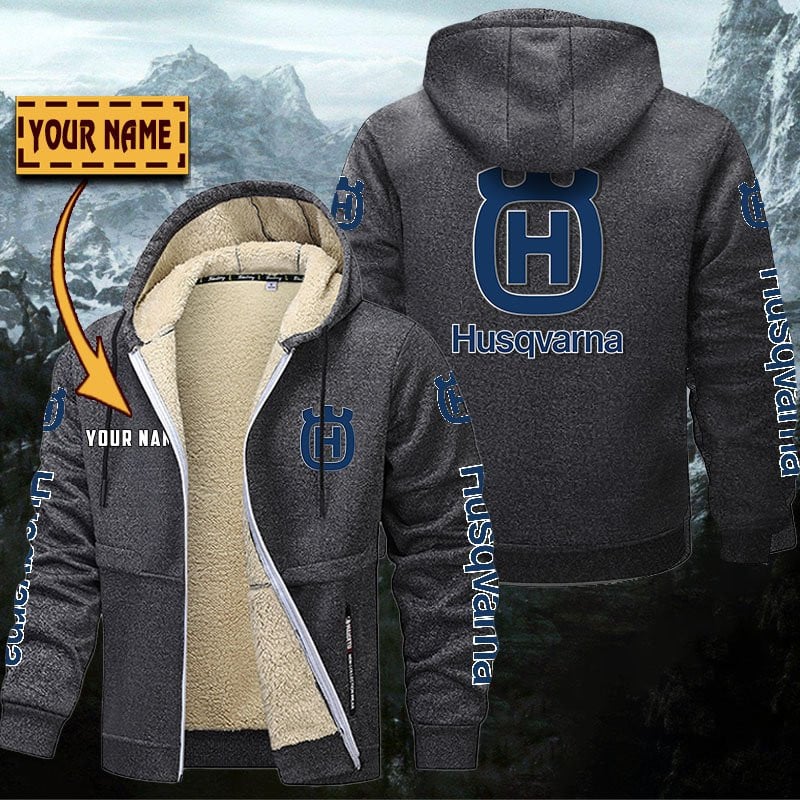 Husqvarna Motorcycles Gefütterte Kapuzenjacke – Bild 5