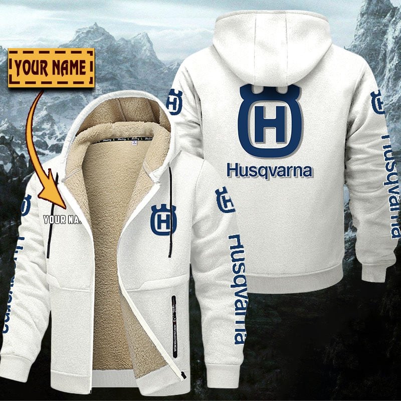 Husqvarna Motorcycles Gefütterte Kapuzenjacke – Bild 8