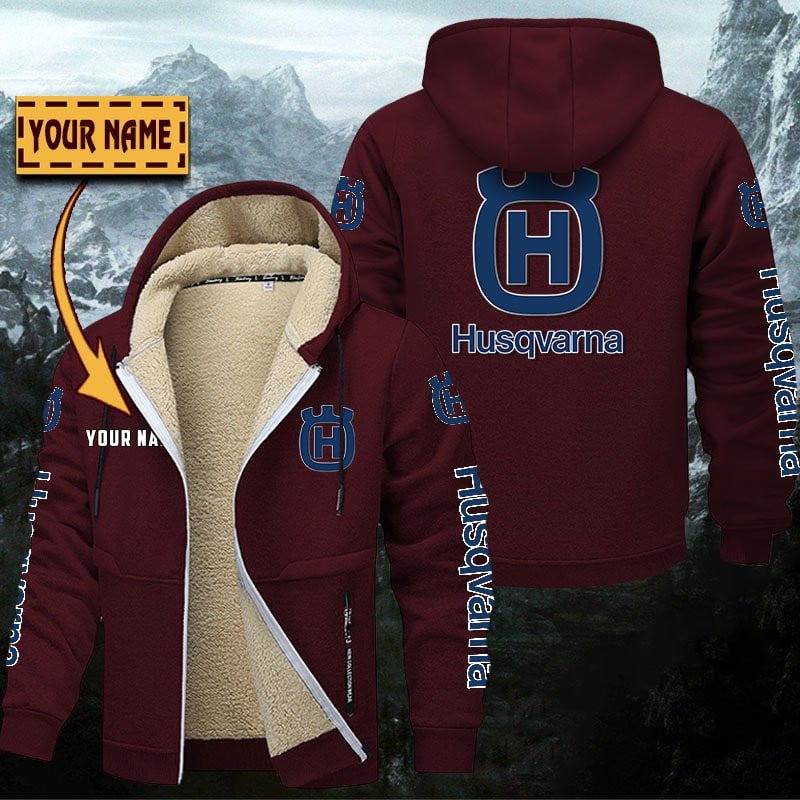 Husqvarna Motorcycles Gefütterte Kapuzenjacke – Bild 9