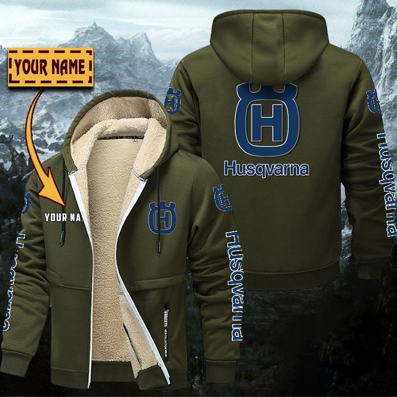 Husqvarna Motorcycles Gefütterte Kapuzenjacke – Bild 2