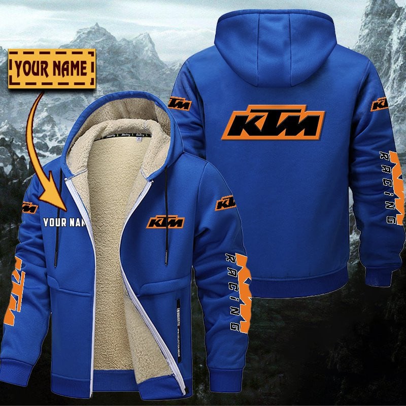 KTM Racing Gefütterte Kapuzenjacke – Bild 7