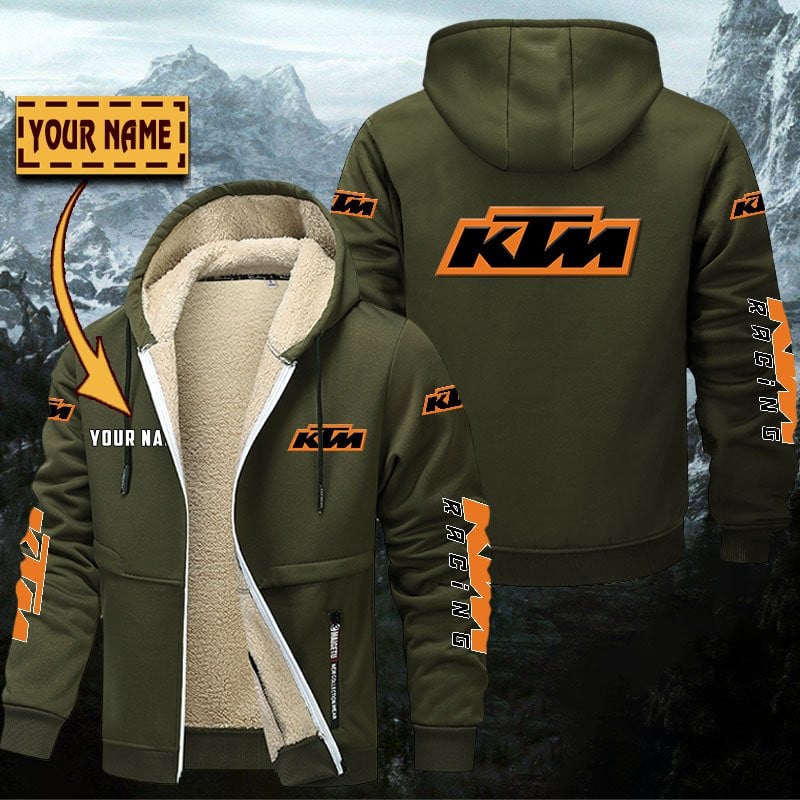 KTM Racing Gefütterte Kapuzenjacke – Bild 2