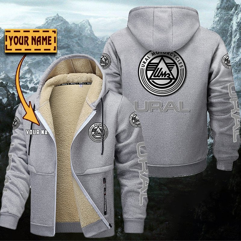 Ural Motorcycles Gefütterte Kapuzenjacke – Bild 6