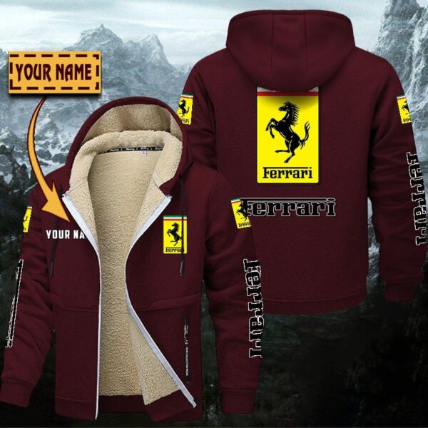 Ferrari Gefütterte Kapuzenjacke