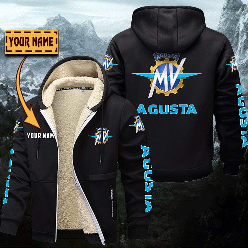 MV Agusta Gefütterte Kapuzenjacke – Bild 3