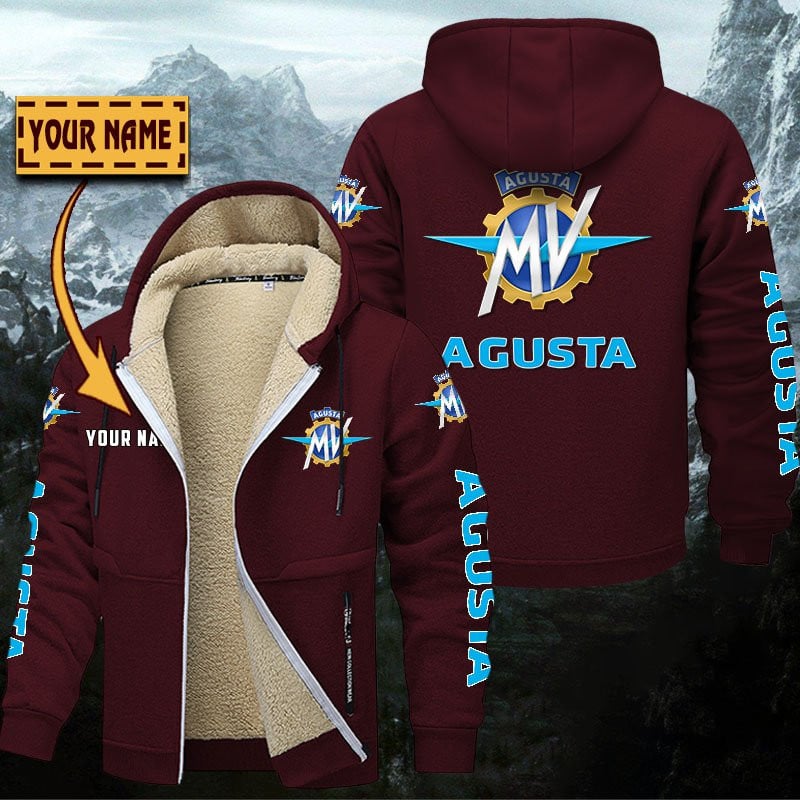 MV Agusta Gefütterte Kapuzenjacke – Bild 9