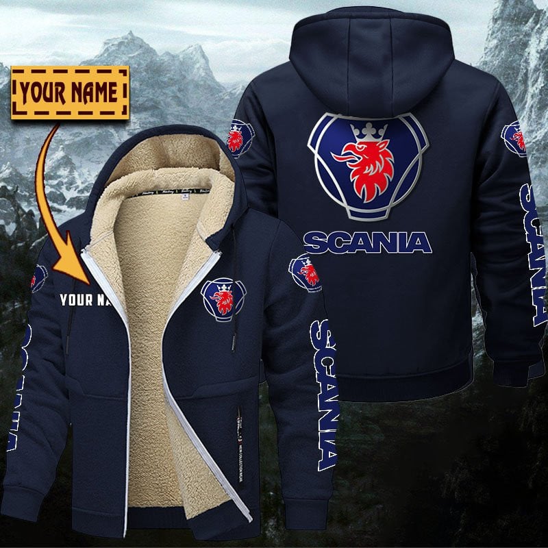 Scania Gefütterte Kapuzenjacke