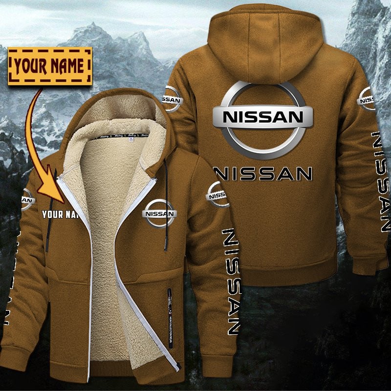 Nissan Gefütterte Kapuzenjacke – Bild 3
