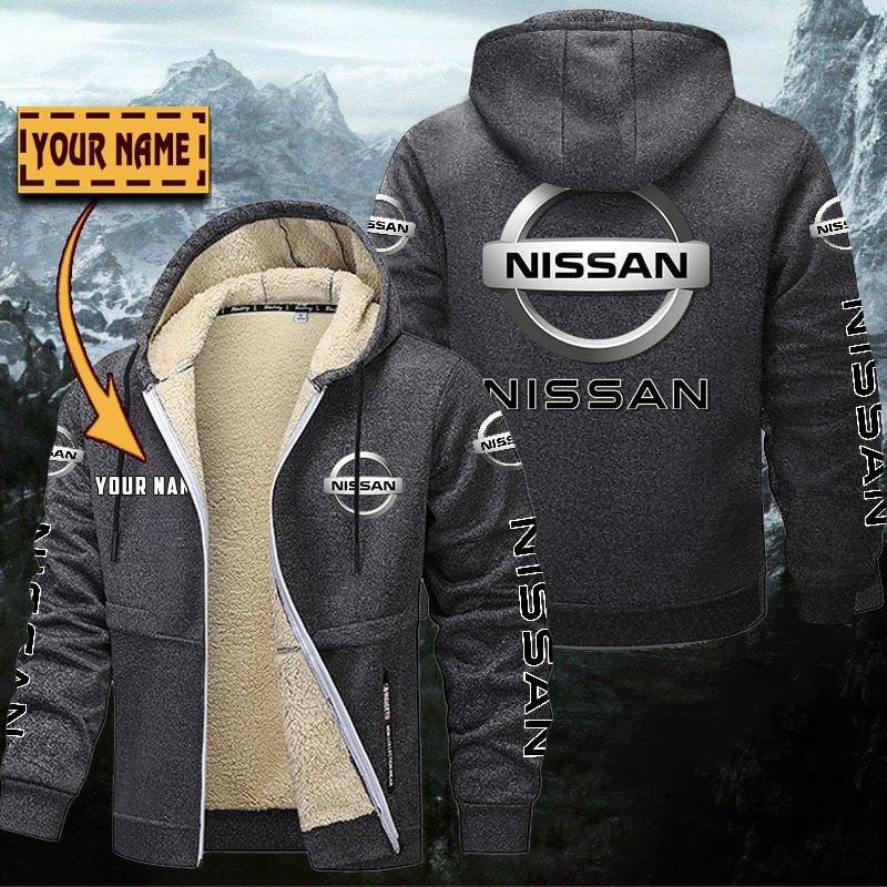 Nissan Gefütterte Kapuzenjacke – Bild 4