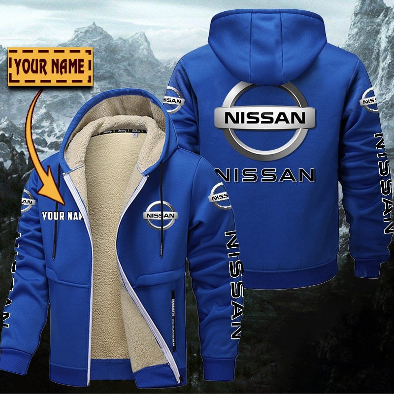 Nissan Gefütterte Kapuzenjacke – Bild 7