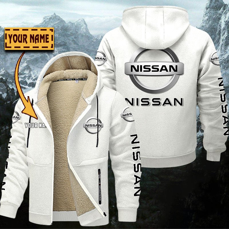 Nissan Gefütterte Kapuzenjacke – Bild 8
