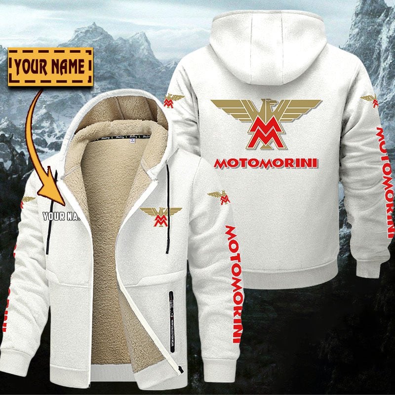 Moto Morini Gefütterte Kapuzenjacke – Bild 9