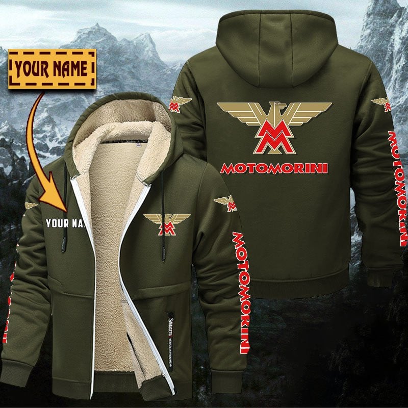 Moto Morini Gefütterte Kapuzenjacke – Bild 2