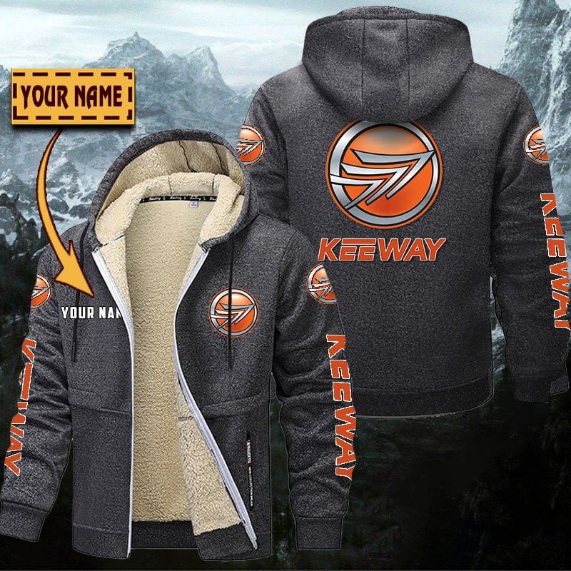 Keeway Motorcycles Gefütterte Kapuzenjacke – Bild 4