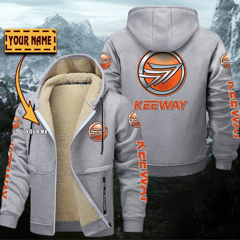 Keeway Motorcycles Gefütterte Kapuzenjacke – Bild 5