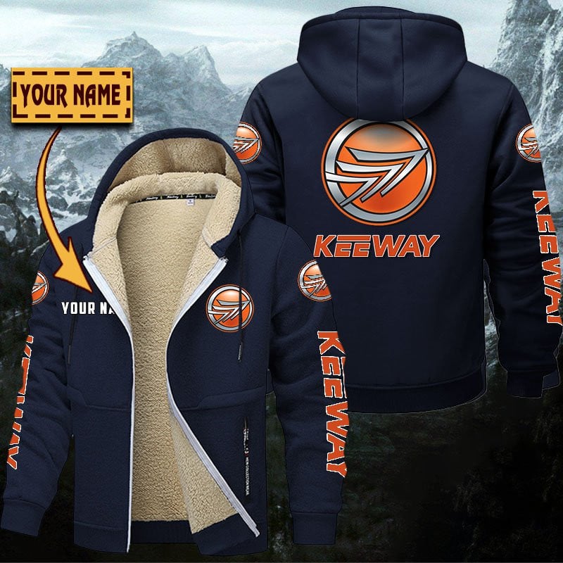 Keeway Motorcycles Gefütterte Kapuzenjacke – Bild 6