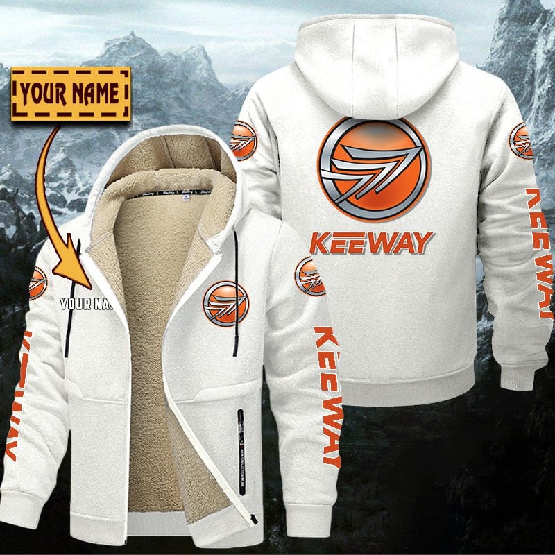 Keeway Motorcycles Gefütterte Kapuzenjacke – Bild 8