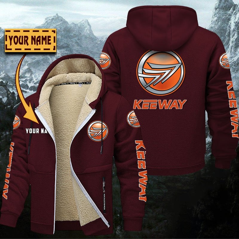 Keeway Motorcycles Gefütterte Kapuzenjacke – Bild 9