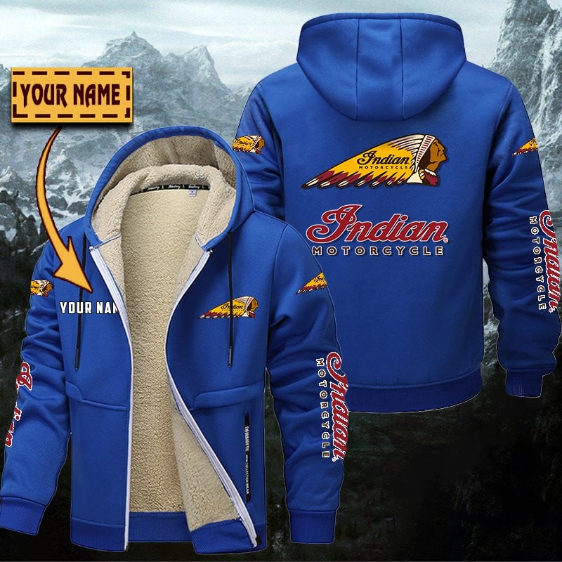 Indian Motorcycle Gefütterte Kapuzenjacke – Bild 8