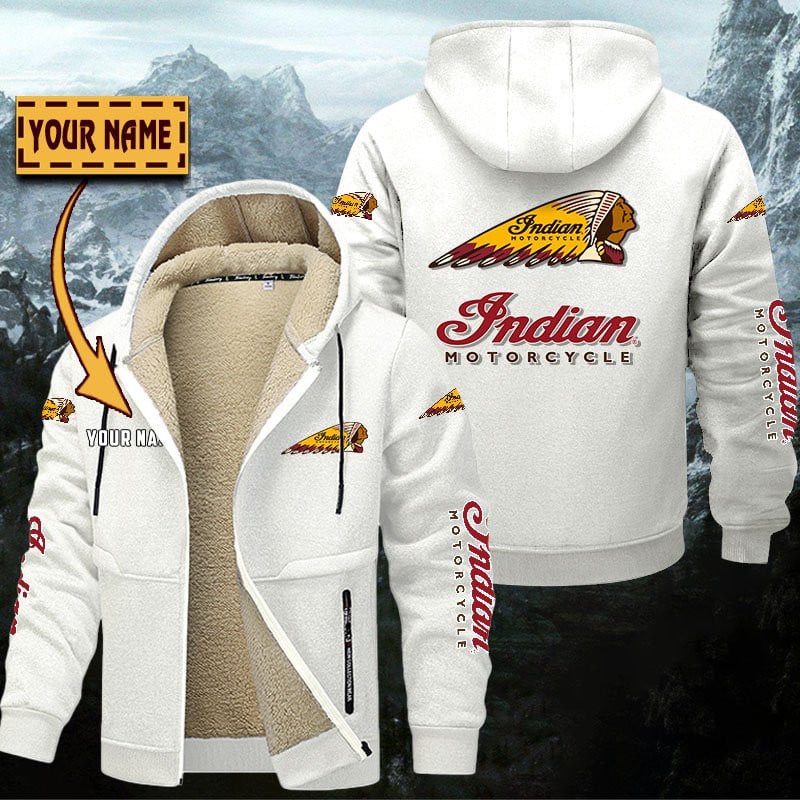 Indian Motorcycle Gefütterte Kapuzenjacke – Bild 9