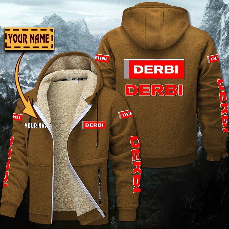 Derbi Motorcycles Gefütterte Kapuzenjacke – Bild 4