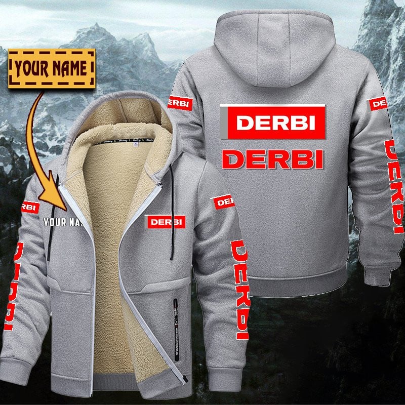 Derbi Motorcycles Gefütterte Kapuzenjacke – Bild 6