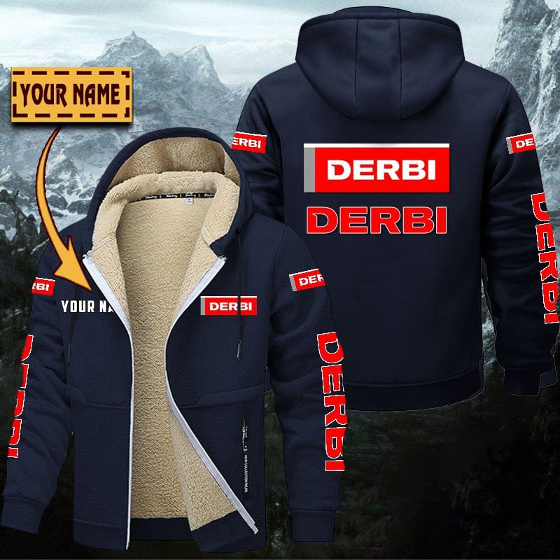 Derbi Motorcycles Gefütterte Kapuzenjacke – Bild 7