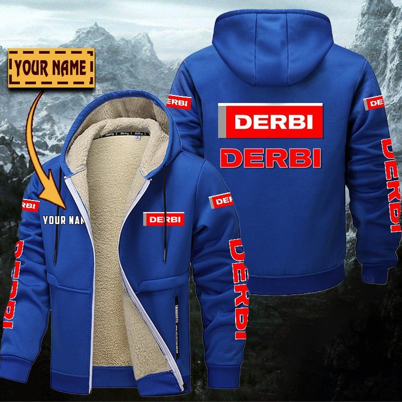 Derbi Motorcycles Gefütterte Kapuzenjacke – Bild 8