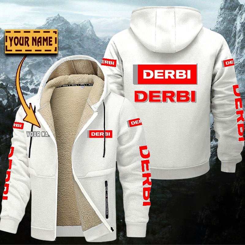 Derbi Motorcycles Gefütterte Kapuzenjacke – Bild 9
