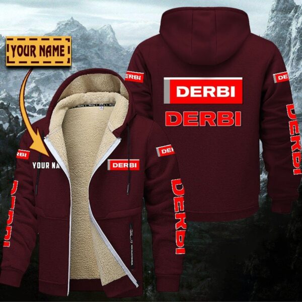 Derbi Motorcycles Gefütterte Kapuzenjacke