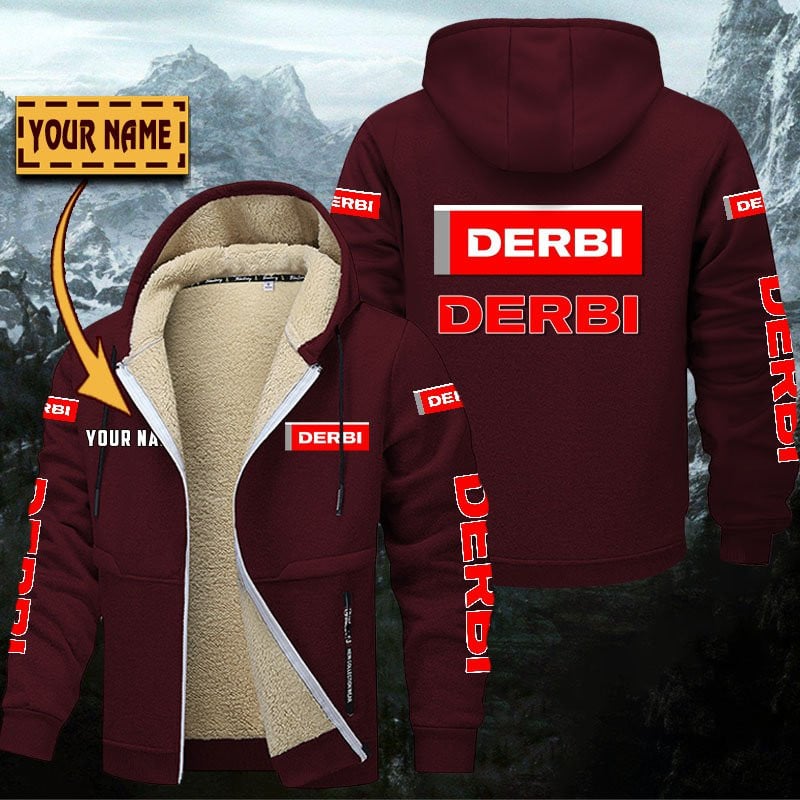 Derbi Motorcycles Gefütterte Kapuzenjacke