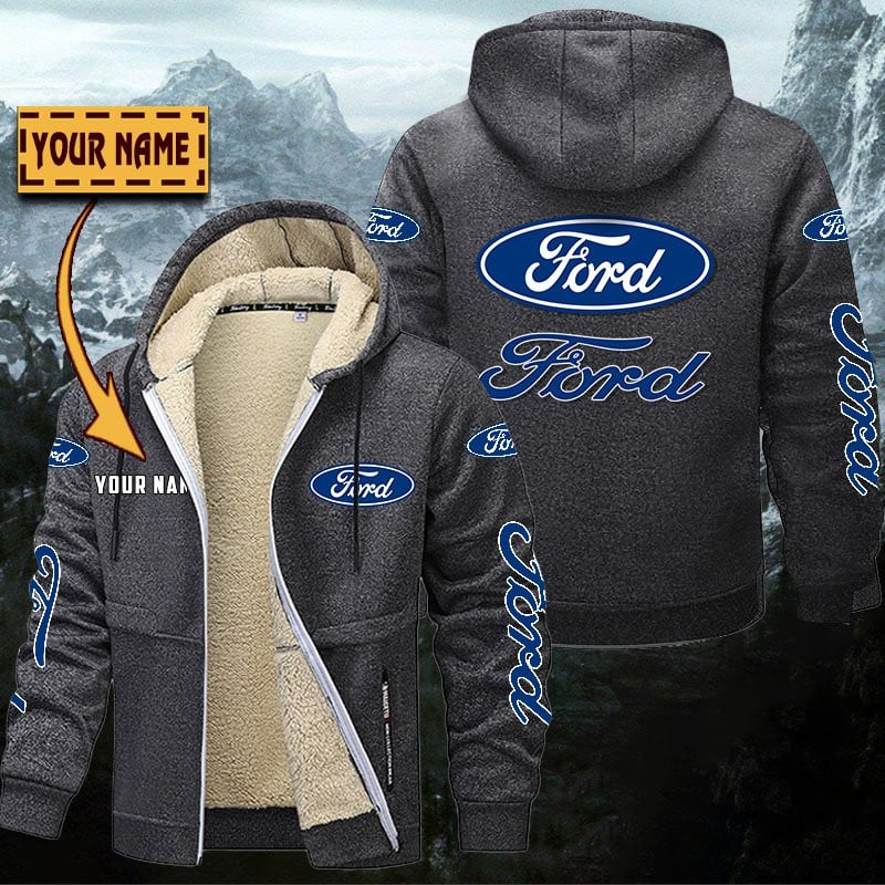Ford Gefütterte Kapuzenjacke – Bild 5