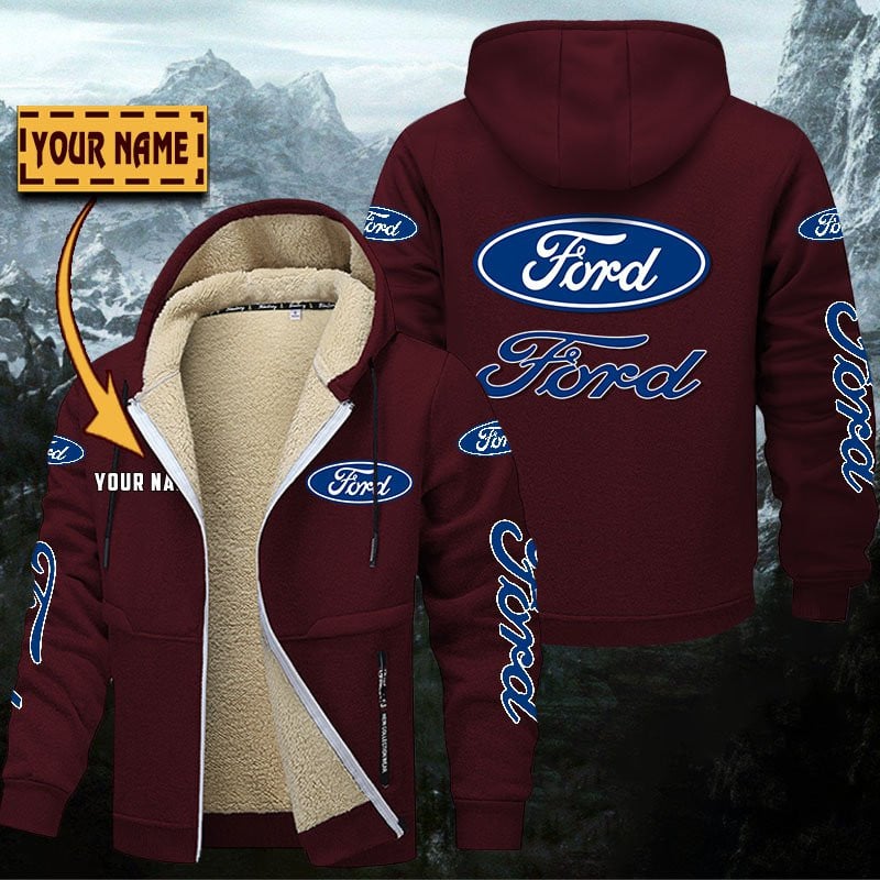 Ford Gefütterte Kapuzenjacke – Bild 9