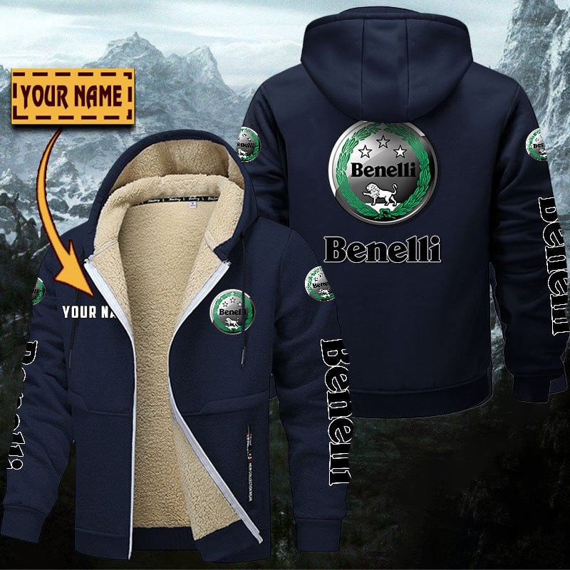 Benelli Motorcycles Gefütterte Kapuzenjacke – Bild 7