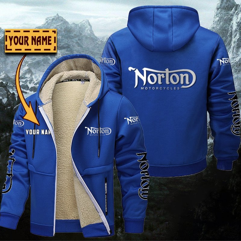 Norton Motorcycles Gefütterte Kapuzenjacke – Bild 7