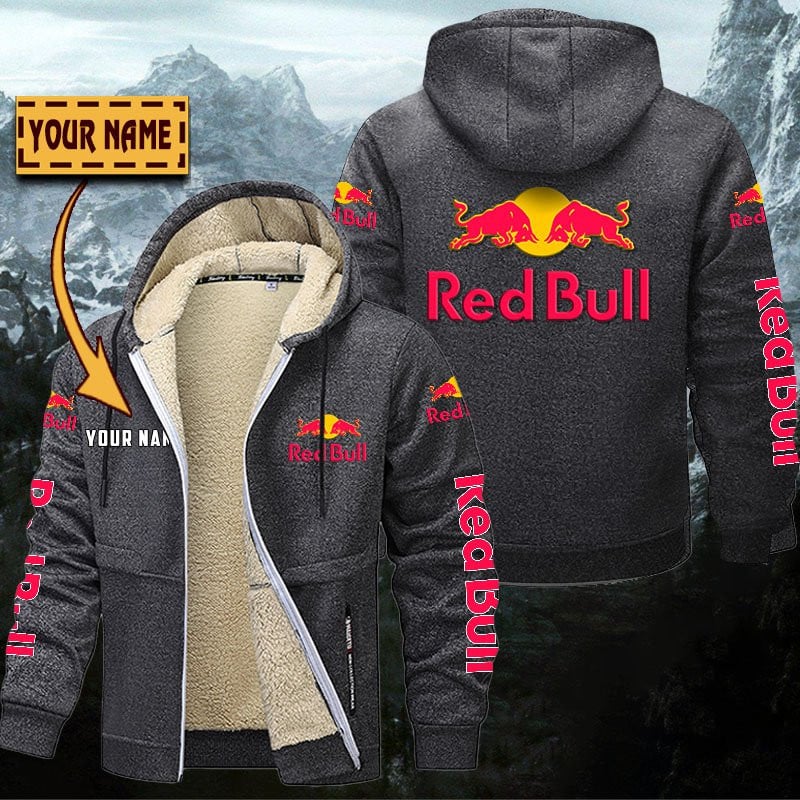 Red Bull Gefütterte Kapuzenjacke – Bild 5