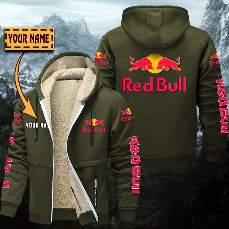 Red Bull Gefütterte Kapuzenjacke – Bild 2