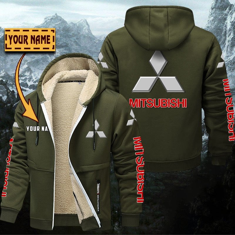 Mitsubishi Gefütterte Kapuzenjacke – Bild 2