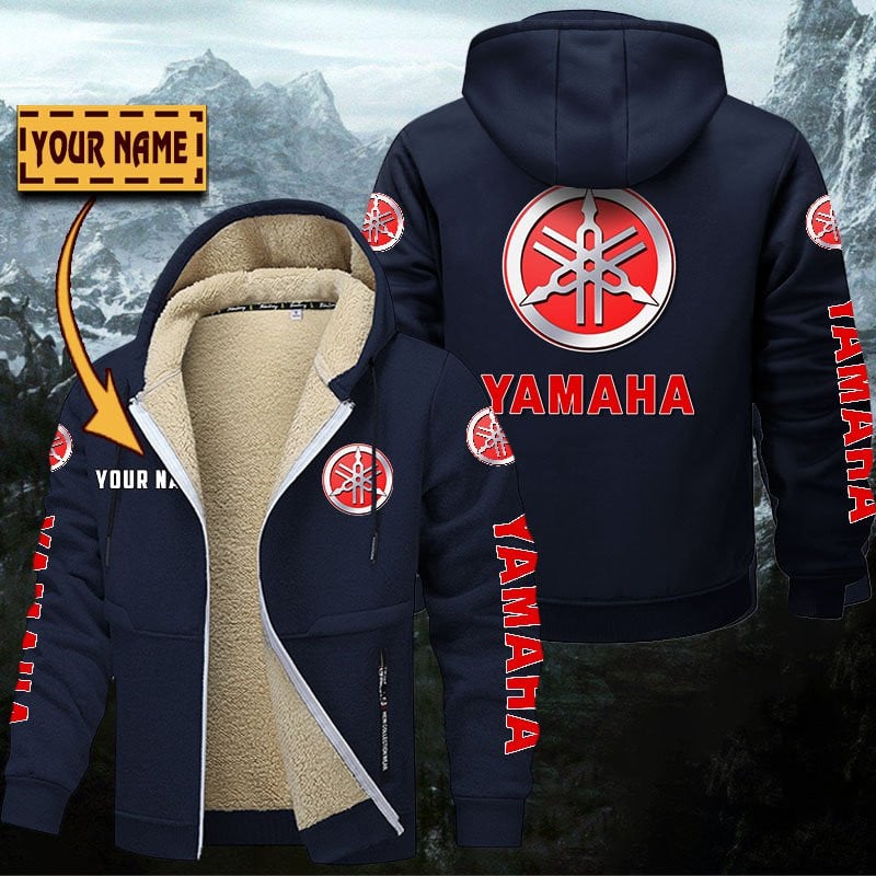 Yamaha Gefütterte Kapuzenjacke – Bild 7